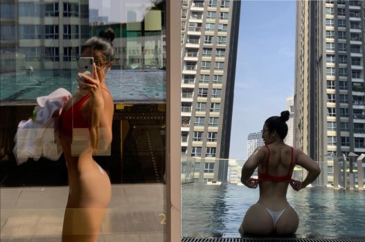 Mông căng săn chắc đụ hơi đau háng tý